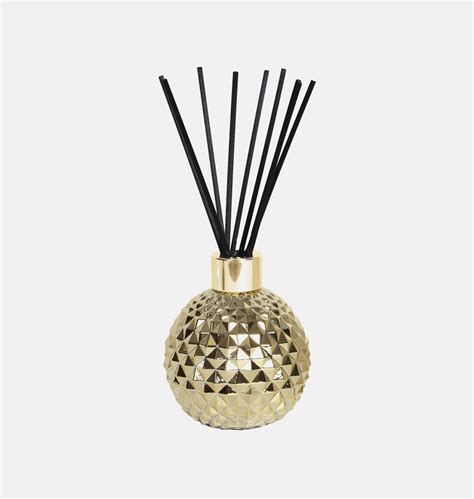 Gold Diffuser Bottle | Shearer Candles | Aroma Accessories