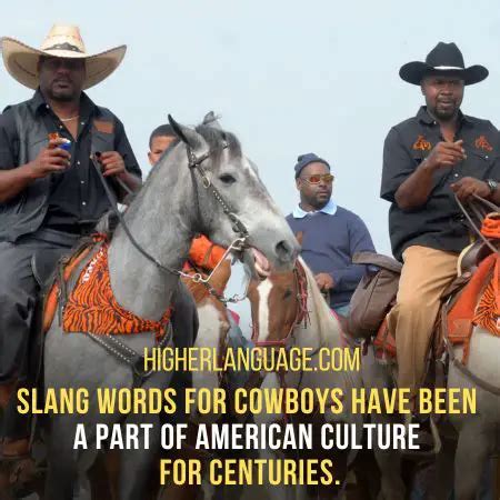 13 Popular Slang Words For Cowboys