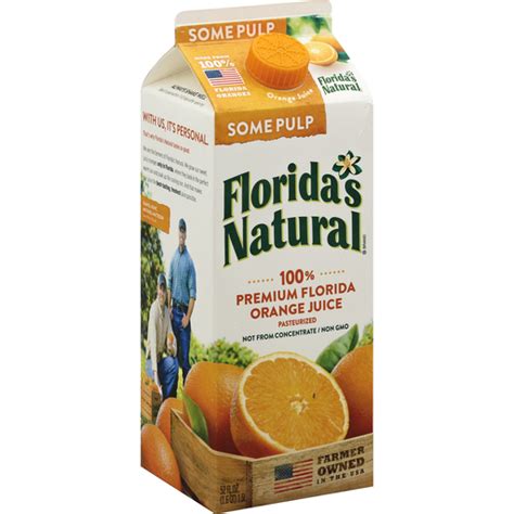 Florida's Natural Orange Juice 52 oz | Orange | Reasor's