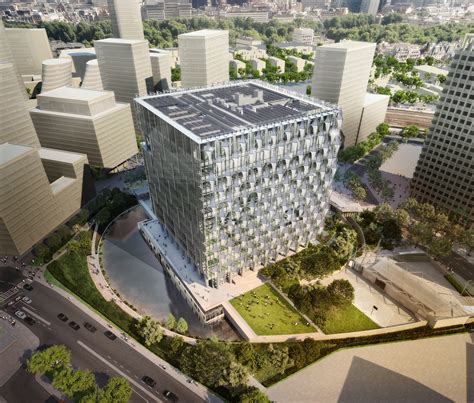 High resolution images of the new US Embassy London