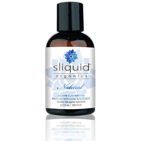 Sliquid Organics Natural Water Based Lube – Wild Flower