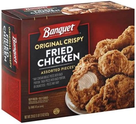 Banquet Original Crispy Fried Chicken - 29 oz, Nutrition Information ...