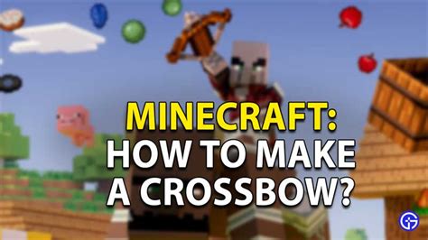 How To Make A Crossbow In Minecraft (Crafting Guide) - Gamer Tweak