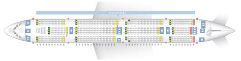 Seat Map and Seating Chart Airbus A380 800 Emirates Two Class Lower Deck | Emirates a380 ...