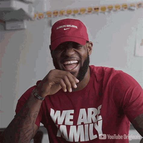 Laughing Lebron James GIF - Laughing Lebron James Youtube - Discover ...