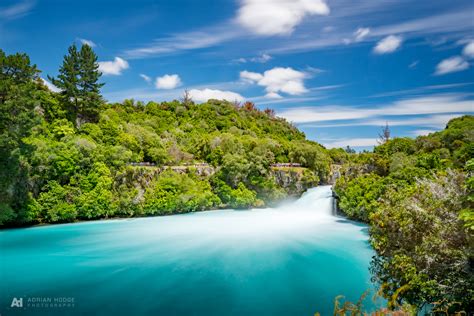 Huka Falls, Taupo, New Zealand - Adrian Hodge Photography