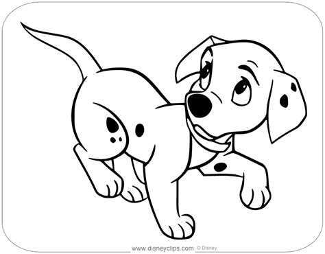 Free Printable 101 Dalmatians Coloring Pages | Disneyclips.com