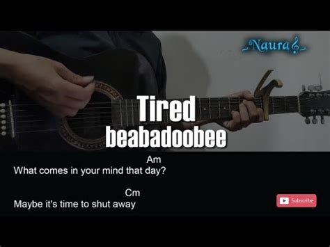 beabadoobee – Tired Guitar Chords Lyrics - YouTube