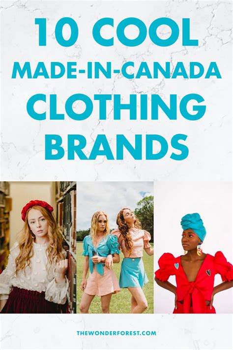 10 Incredible Canadian Clothing Brands (Made in Canada) - Wonder Forest