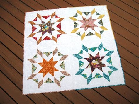 Starburst PDF Quilt Pattern With 3 Size Options - Etsy