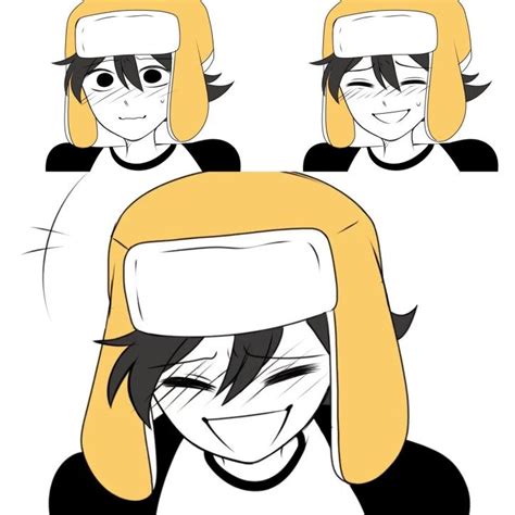 Anime Character Facial Expressions and Headgear