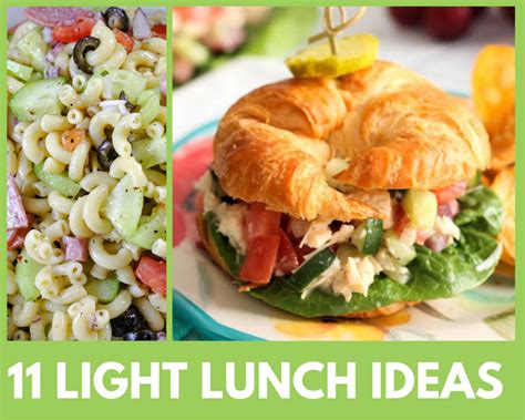 11 Light Lunch Ideas - Just A Pinch