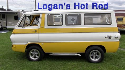 1969 Dodge A100 Sportsman Custom Van. "Logan's Hot Rod" - YouTube