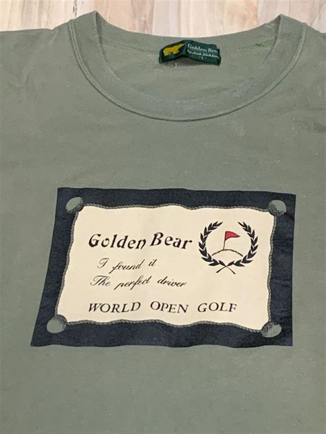 ROUND NECK GOLDEN BEAR GOLF SHIRT WITH FREE GOLDEN BEAR BUCKET RM60 ...