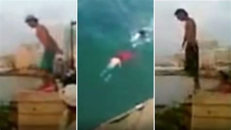 Infamous Beirut Split Face Diving Accident Gore Video - 18+