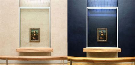 Inside Louvre Museum Mona Lisa