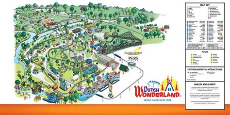 Dutch Wonderland Map - Explore our PA Park