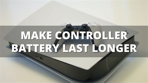How to make the battery of your PS5 controller last longer