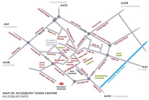 Aylesbury Town Centre Shopping Guide (Buckinghamshire)