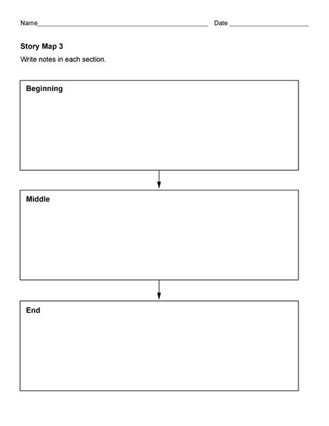 41 Free & Printable Story Map Templates [PDF / Word] ᐅ TemplateLab