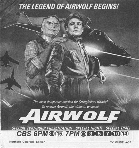 The Airwolf UPC Serial & Merchandise Database: Airwolf Pilot CBS ...