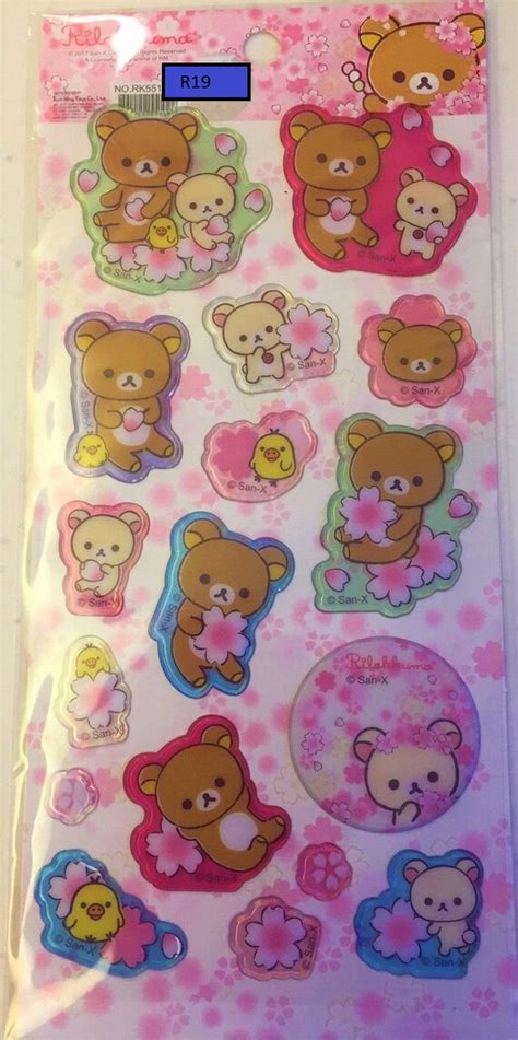 Rilakkuma stickers | Etsy