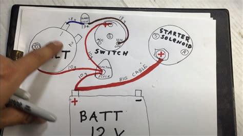 3 Wire Alternator Wiring Diagram: Installation Guide in 2024