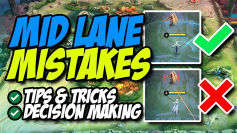 WORST MID LANE MISTAKES || MOBILE LEGENDS GAME GUIDE - YouTube