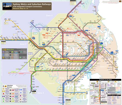 Sydney Metro Map - JohoMaps