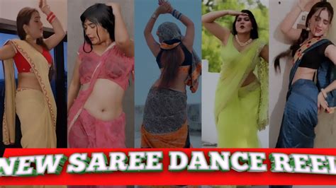 Instagram Saree Dance Reels | Haryanvi Girls Dance In Saree | Sexy Dance In Saree | Aarju ...