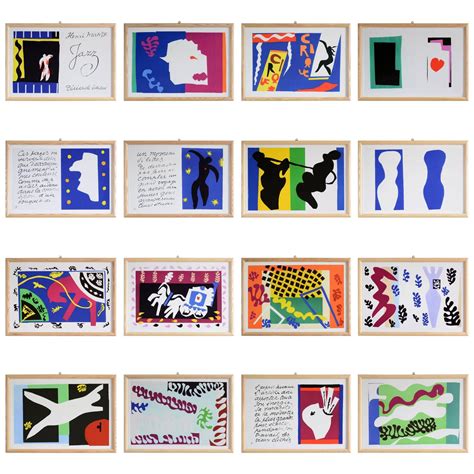 Henri Matisse Jazz Prints at 1stdibs