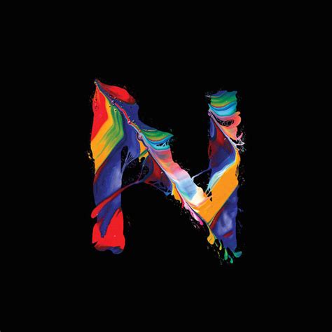 Abstract Paint Typography Alphabet – Fubiz Media