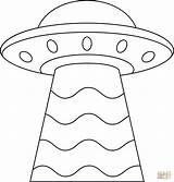 Ufo Tegninger Til Print sketch template