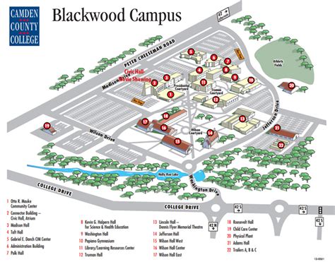 Ccc Blackwood Campus Map - Zip Code Map