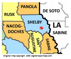 Shelby County, Texas Genealogy • FamilySearch