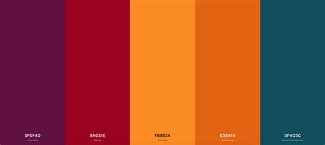 Famous Color Palettes - Design Talk