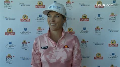 Mel Reid Third Round Interview at the ShopRite LPGA Classic | LPGA | Ladies Professional Golf ...