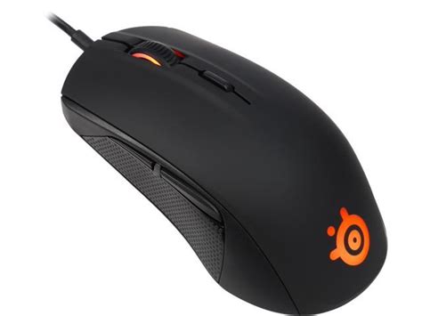 SteelSeries Rival 100 Optical Gaming Mouse - Black - Newegg.com