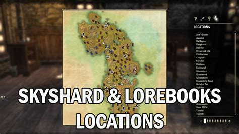 ESO: All Skyshards & Lorebooks locations - The Elder Scrolls Online ...