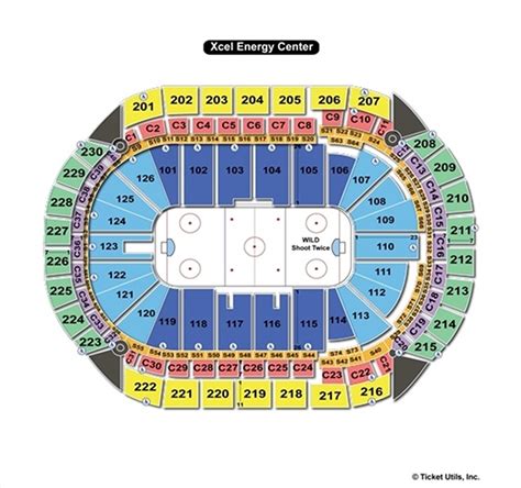 Minnesota Wild Seating Chart