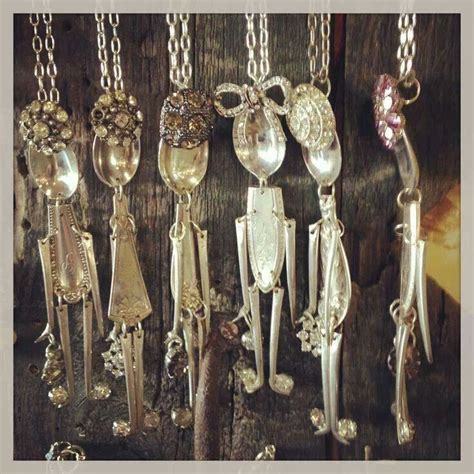 1000+ images about spoon art on Pinterest | Kitchenware, Spoon necklace and Silverware jewelry