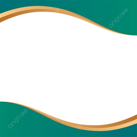 Simple Islamic Header Footer With Gold Line Ornament Design Vector, Footer, Header, Islamic PNG ...