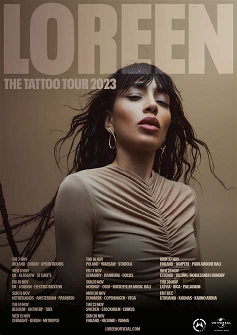 About Loreen: Eurovision Winner and 'Tattoo' Singer • Music Daily