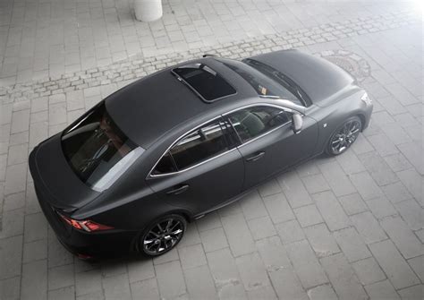 Photo Gallery: Matte Black Lexus IS F SPORT in Norway | Lexus Enthusiast