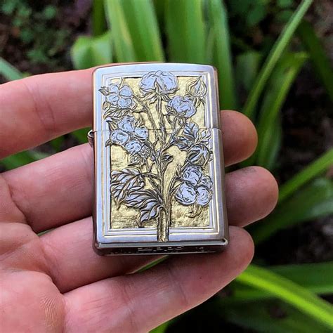 Engraved zippo lighter from 2017 | Isqueiro