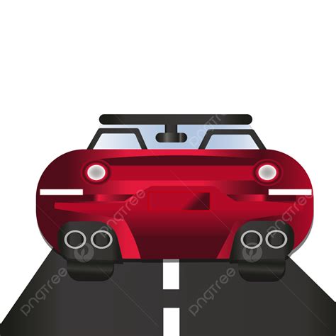 Car Back View Clipart Png Images Car Back White Vecto - vrogue.co