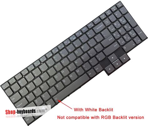 Replacement Lenovo Legion S7-15ARH5 Type 82HM laptop keyboards with High Quality from United ...