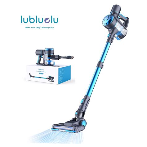 Cordless Vacuum Cleaner Powerful Suction Stick Vacuum by Lubluelu ...