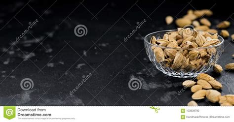 Almonds with Shell Roasted and Salted Stock Photo - Image of salted, protein: 103939792