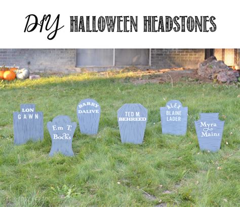 Funny Halloween Headstones